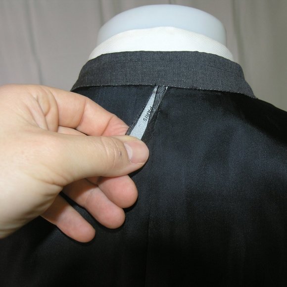 Dior Homme SS2010 Solid Gray Two Suit Jacket